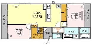 百花園イーストの物件間取画像